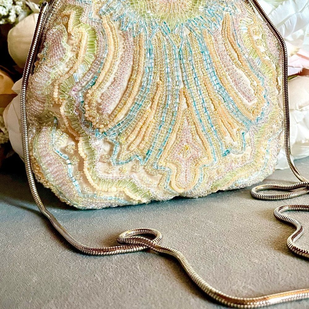 💗 Gorgeous vintage kiss lock purse by Walborg,coquette - Picture 16 of 17
